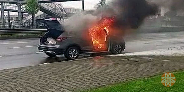 otomobil yangını, arşiv - temsili görsel