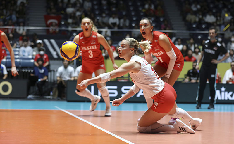 A Milli Kadın Voleybol Takımı olimpiyatta 3